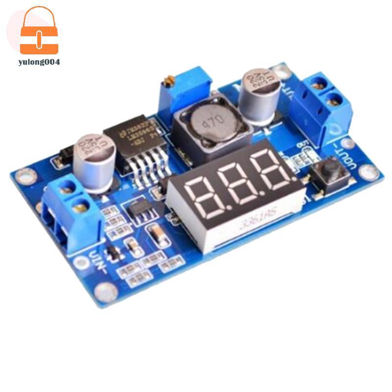 [PE] ตัวแปลง DC-DC LM 2596 แบบปรับได้ Bu Step Down Regulator โมดูลไฟ TH