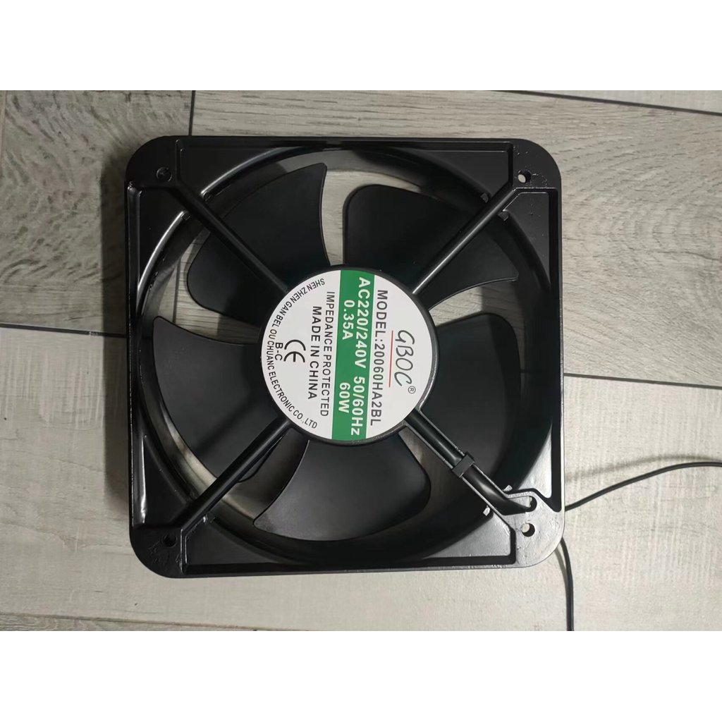 [Radiator] GBOC 20060HA3BL/HA2BL 220V 380V 65W 60W ตู้ Axial Fan พัดลมระบายความร้อน