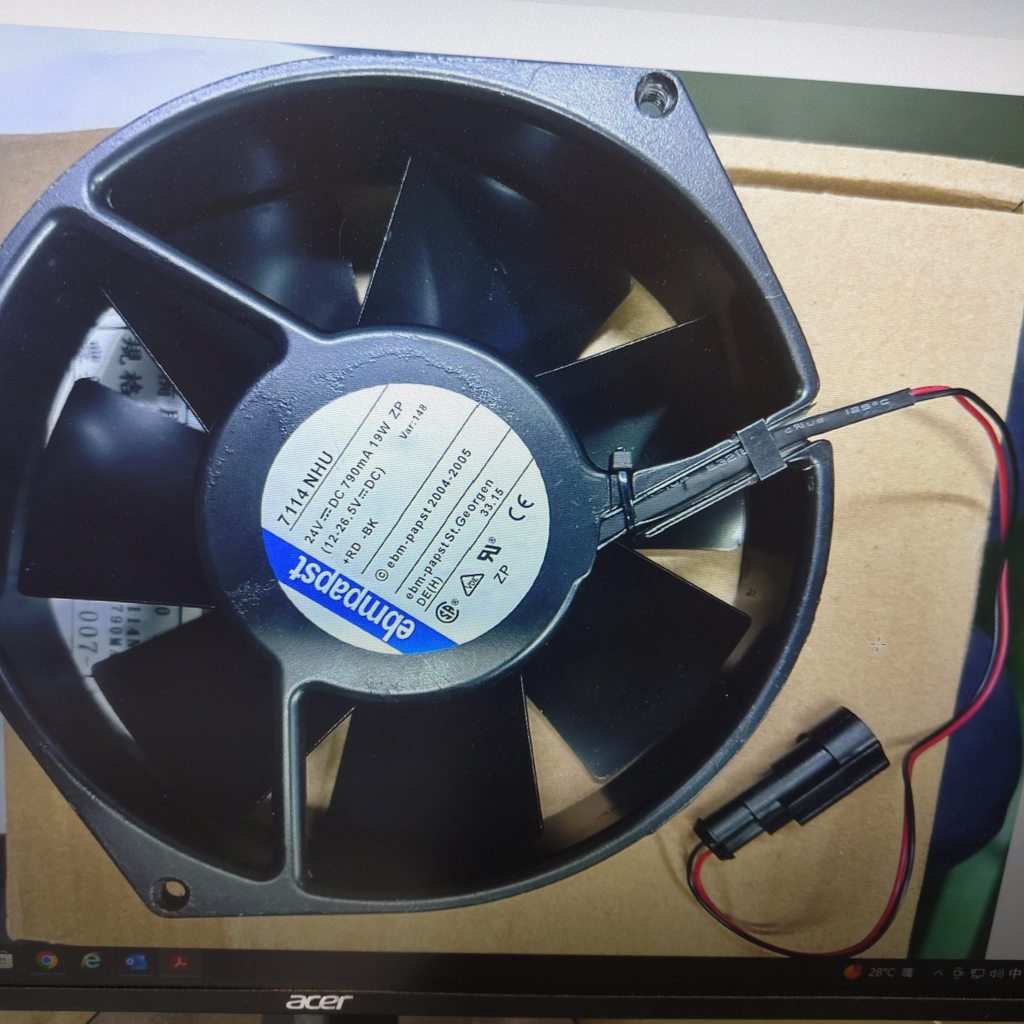 [Radiator] 7114NH 24V19W 7114NH 9295410133 VWEF150XJLPS นําเข้าพัดลมนําเข้าอุณหภูมิสูง