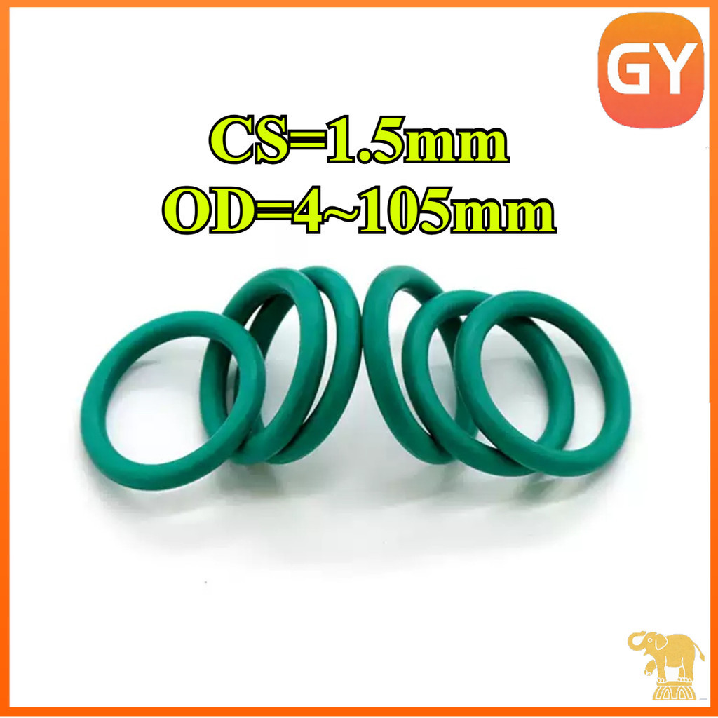 โอริง ORing ยางโอริง FKM เลือกขนาดได้ Cs1.5mm * OD4-105mm [GYYY-TG]