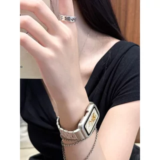 สายโลหะสำหรับ Huawei Band 11 Band 11 Pro สายรัดข้อมือแบบปรับได้สำหรับ Huawei Band 10 9 8 NFC อุปกรณ์เสริมสายสแตนเลส