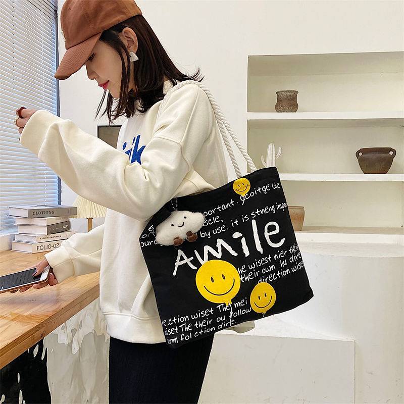 High-End Sentong Qin Big Bag Easy Matching Tote Bag Big Bag Shoulder Bag Large Capacity Bag Women's 