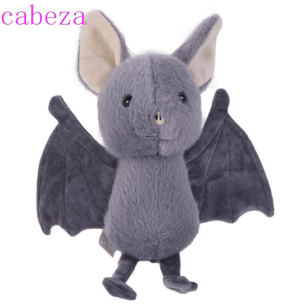 CABEZA ค้างคาวของเล่นตุ๊กตา,การ์ตูนตลกออกแบบค้างคาวตุ๊กตาสัตว์,Kartoonนุ่มยัดไส้22ซม.สีเทาค้างคาวหมูตุ๊กตาตกแต่งบ้าน