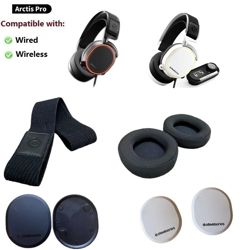 เคสหูฟัง เหมาะสําหรับ Series Cold Ice PRO แบบมีสาย/ไร้สายชุดหูฟัง Earmuffs SteelSeries Arctis PRO เป
