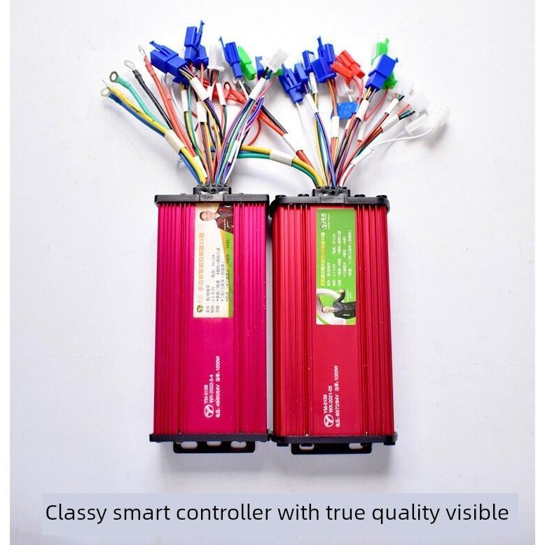 กล่องควบคุมรถไฟฟ้า Xinri 48V/60V/72V/84V 1000W 15 ท่อ (แบตเตอรี่)