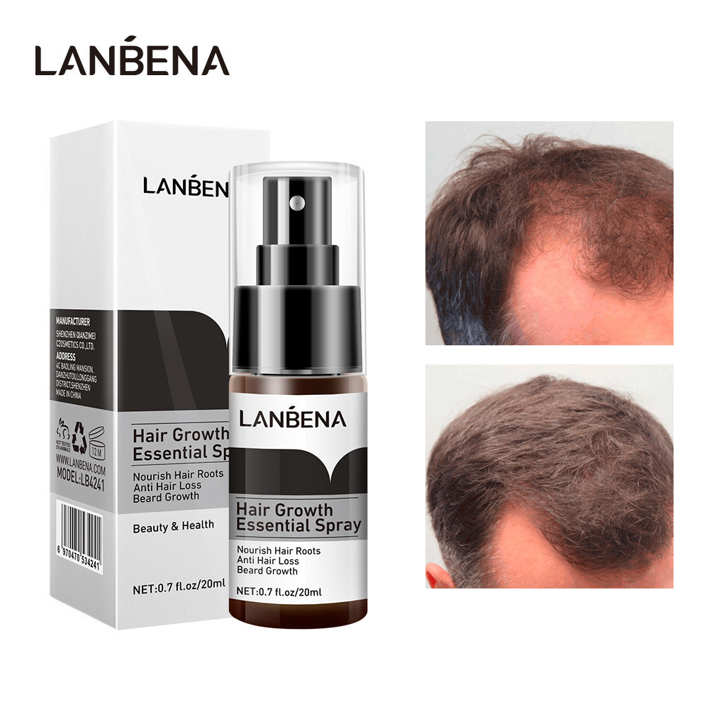 Bena Packaging Herbal Blue 20mllanbena Hair Moisturizing Care ใหม่ U3P1