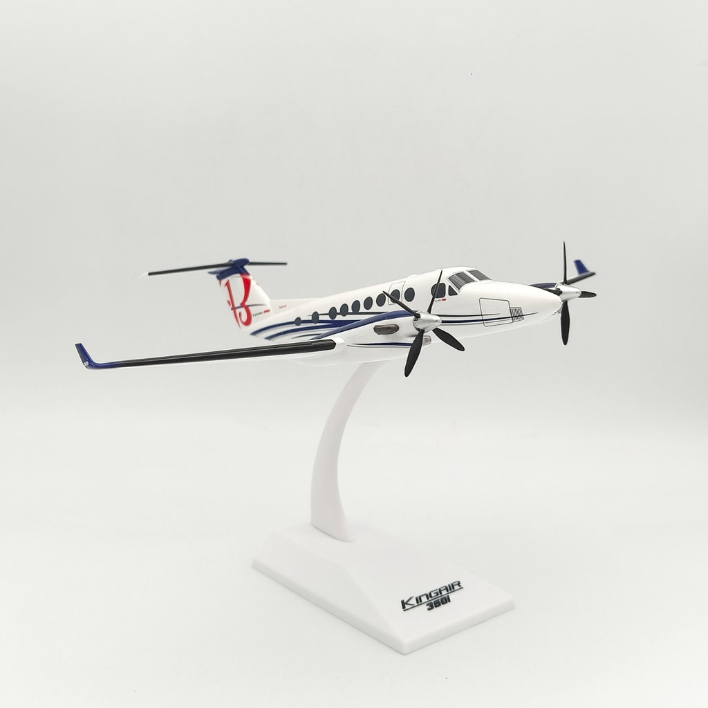 Aimo wing Hotel Biqi KingAir 350i/360ER 1: 75 Civil Service Aircraft Static Model