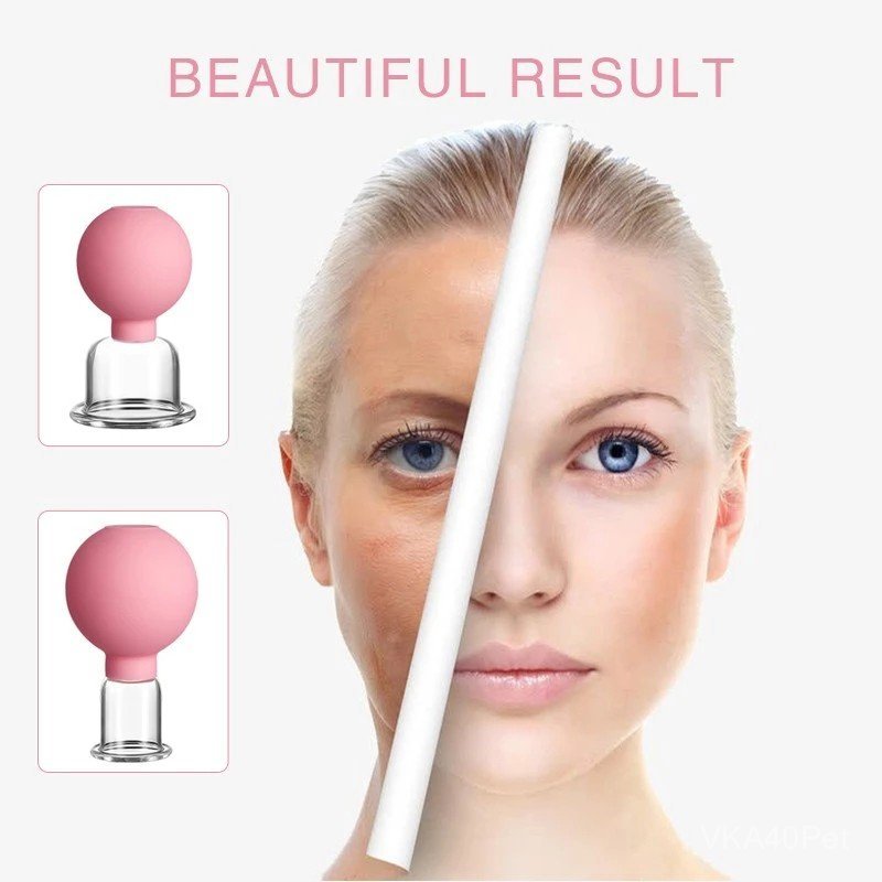 Rubber Massage Body Cups Vacuum Cupping Glasses Lifting Body Facial Cups Chineses Cupping Tool