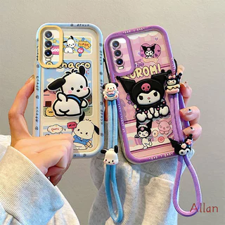 เคส vivo v2026 v2029 v2043 v2048 กรณี TPU 2026 ใหม่ Kawaii ซิลิโคนนุ่มคลุมทั้งหมดกันกระแทก, Lanyard Anti-Loss เคสโทรศัพท์ BSJGS