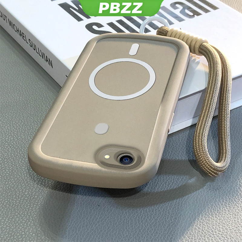 PBZZ เคสสําหรับ OPPO F5 a37 a83 F7 เคสโทรศัพท์ Softcase กันกระแทกการออกแบบใหม่ความงามไร้สายแม่เหล็กสิ่งที่แนบมาสีดํา JTDTGSBS02