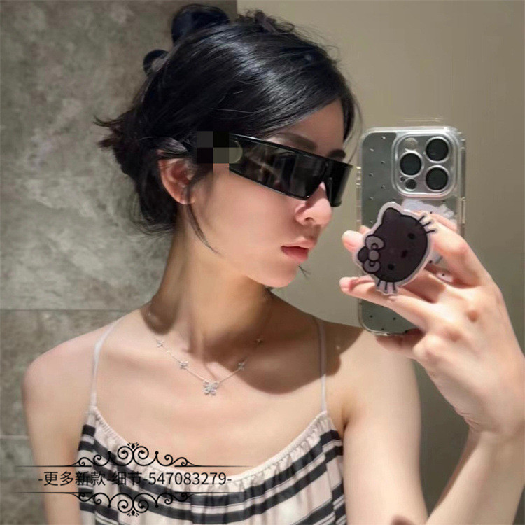 J0JV D**R C Unique and stylish headband sunglasses for women, trendy influencer-style sunglasses m1u