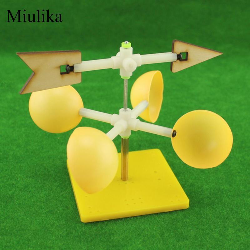 Miulika Weather Vane Wind Vane ของเล่นเพื่อการศึกษาอุปกรณ์ทดลองประกอบคู่มือ