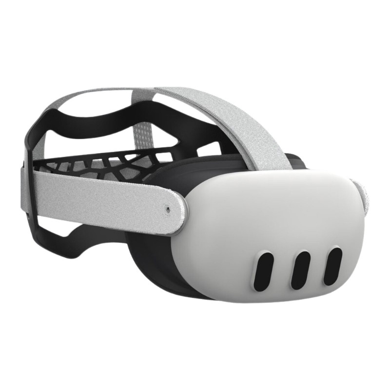 3C Durability TPU VR ชุดหูฟังสายรัดเบาะสําหรับอุปกรณ์ Quest2 3 3S