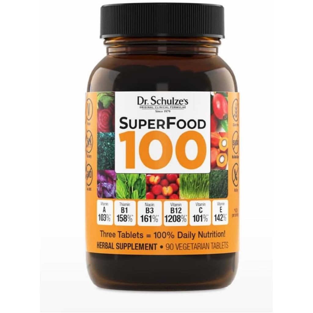 ดร. SuperFood 100 - อาหารเสริม Superfood ทุกวันเพื่อรองรับสุขภาพโดยรวม - Mutivitamin Support for Cel