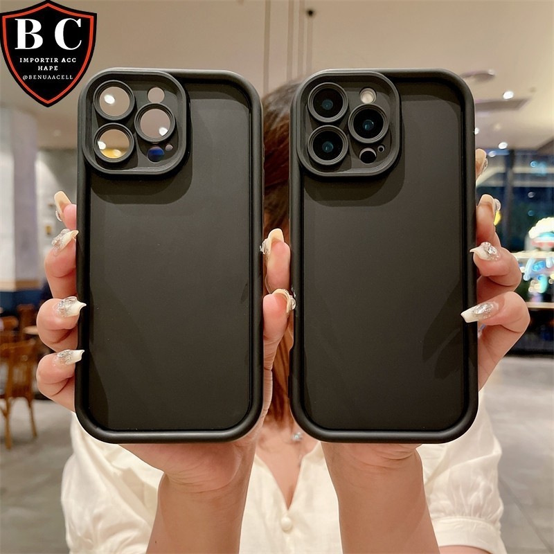 SOFT CASE MATTE ROSE BLACK เท่านั้นสําหรับ XIAOMI POCOPHONE C75 C71 C65 C40 F6 F6 PRO F5 POCO F3 F1 