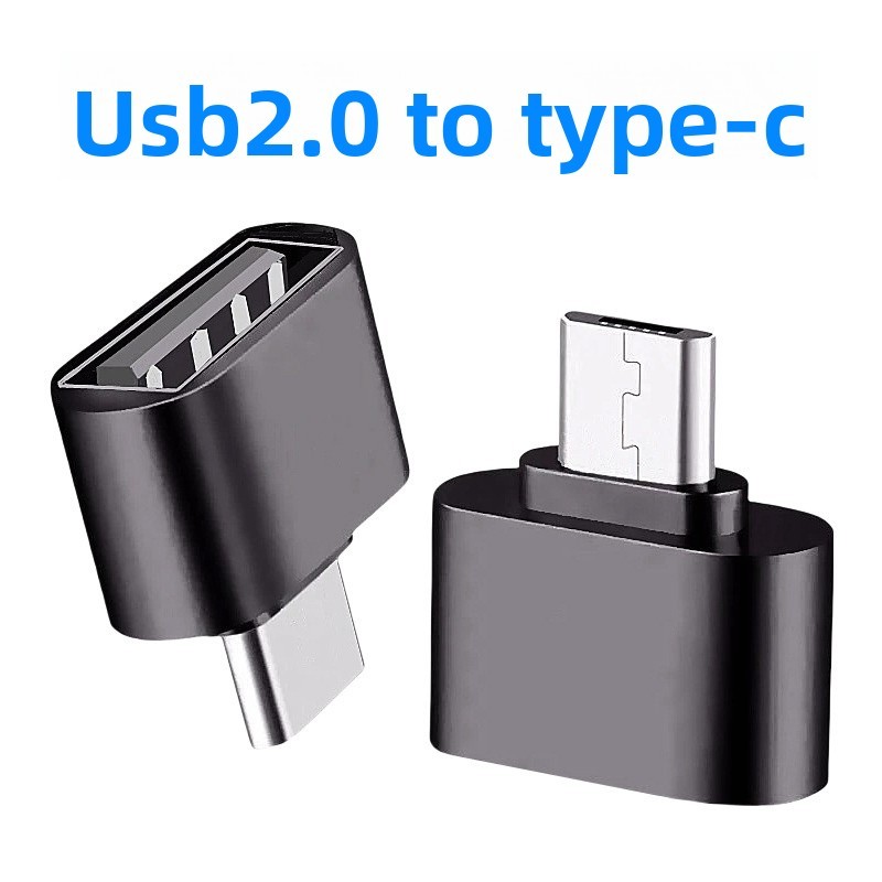Mini USB Type C OTG Adapter USB 2.0 Converter สําหรับแท็บเล็ตโทรศัพท์มือถือ micro OTG Adapter
