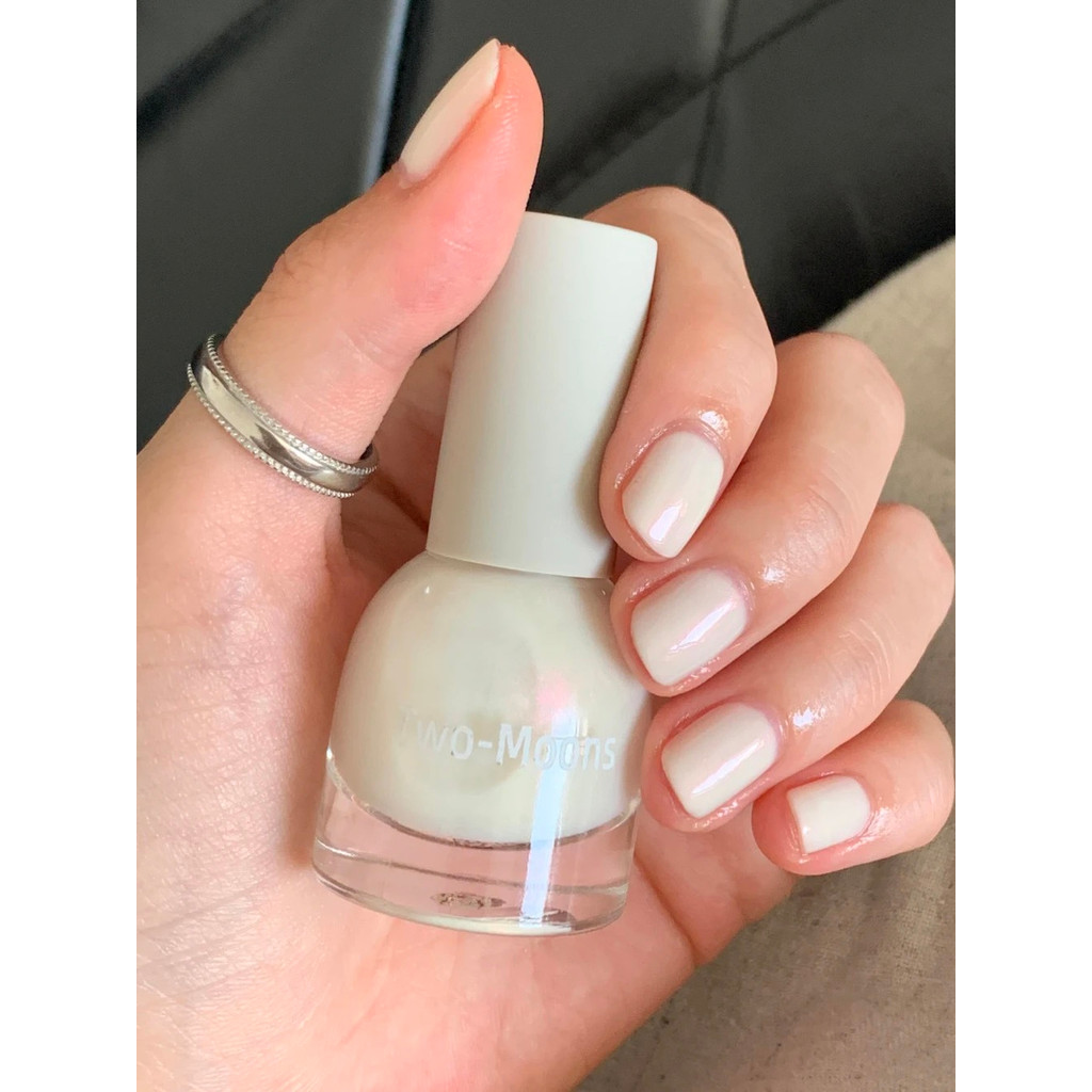 สีเล็บเจล สีเจล Two-Moons Cloud Layer Memory Whitening Nail Polish Water-Based ไม่มีกลิ่นไม่อบ All-M