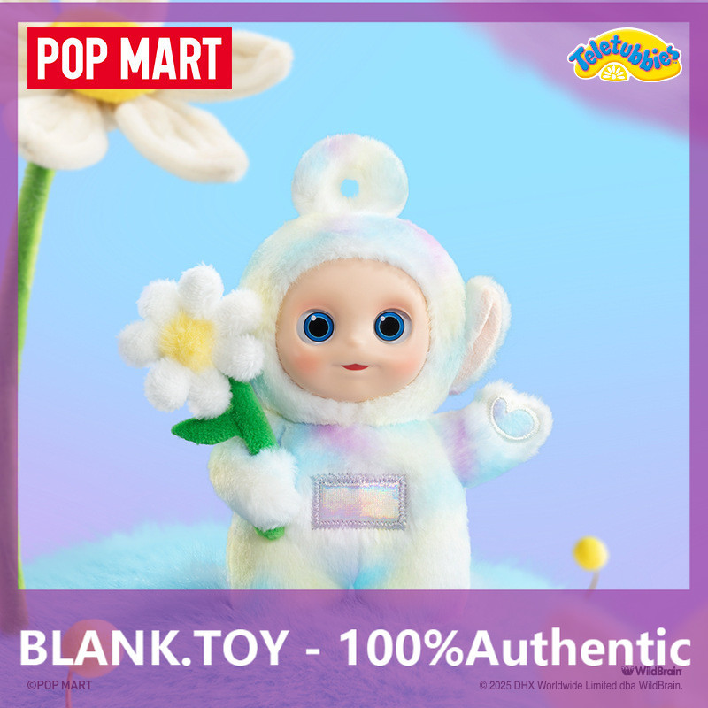 [ความลับ] POPMART Teletubbies Series < Say Hello} กล่องปริศนาจี้ตุ๊กตา