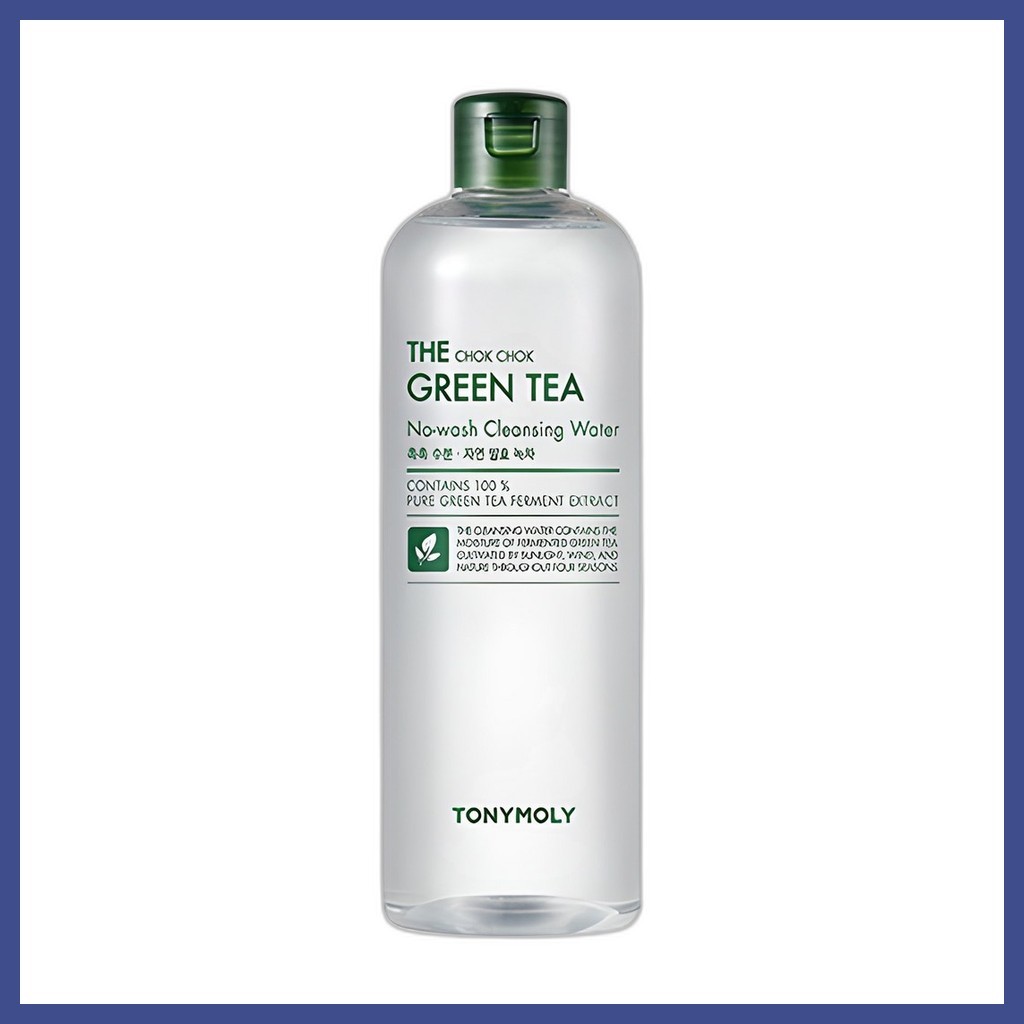 [tonymoly] The Chok Green Tea No-Wash Cleansing Water, 500ml, 1pc / Korean Cleansing Water by YK.COM