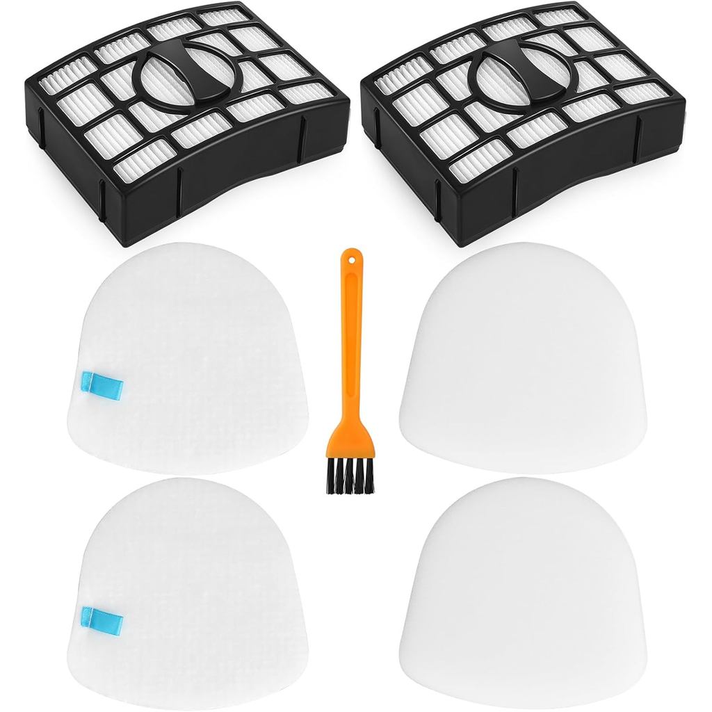6-Pack Shark Navigator Lift-Away Vacuum Filters – ใช้งานร่วมกับ Shark Filter Replacement สําหรับน้ํา