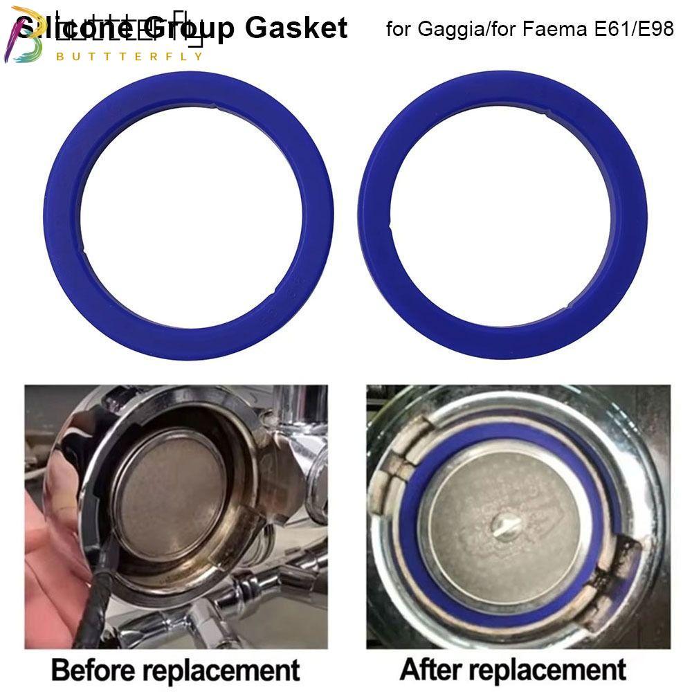 BUTTTERFLY 1 ชิ้นชุดซีลหัว, E61 8.5 มม.ซิลิโคน Group ปะเก็น, ทนทาน Leakproof O-Ring สําหรับ Gaggia ก