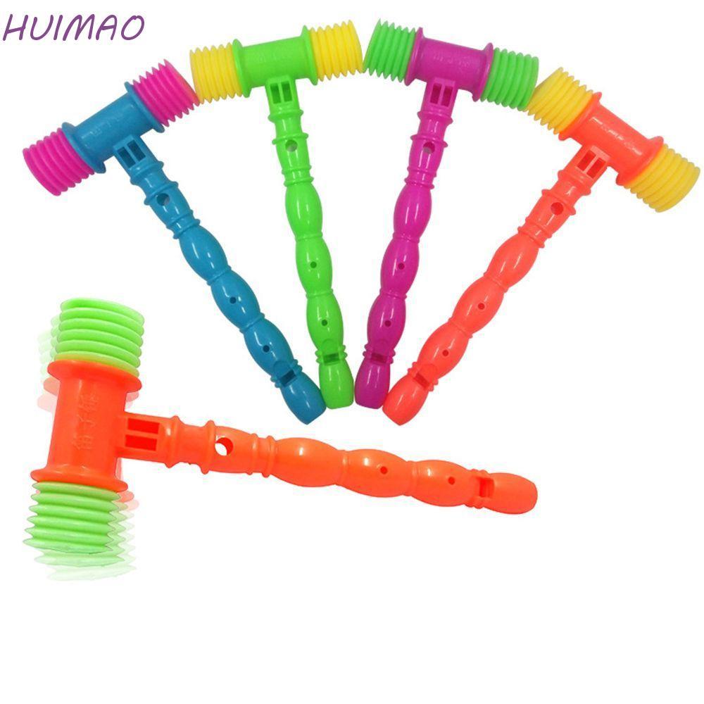 HUIMAO ของเล่นเพื่อการศึกษานกหวีดของขวัญน่ารักตลกเครื่องดนตรี Shaker