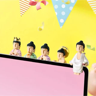 พร้อมส่ง แบบสุ่ม Amitofo Give Me Five หลวงเจ๊ ที่เกาะโทรศัพท์ ของแท้ By Amitofo