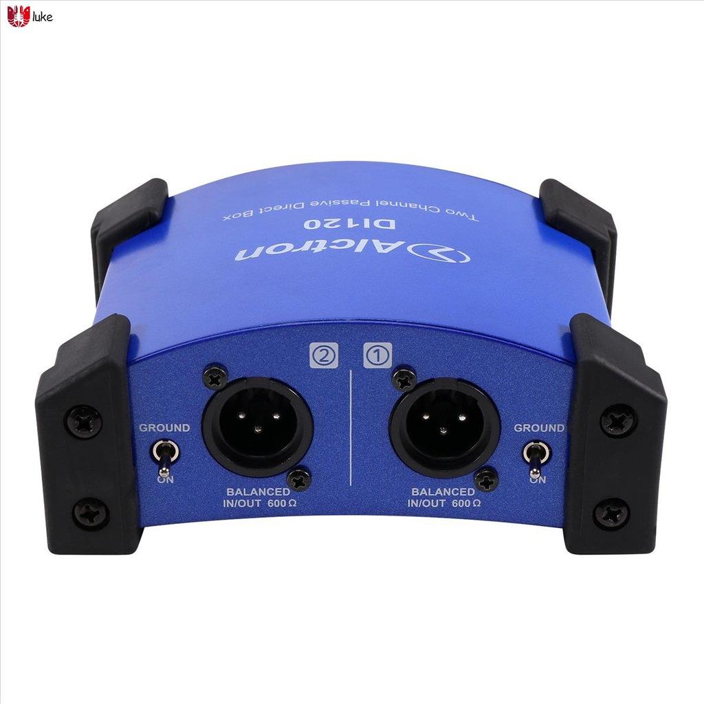 DI120 Two-Way Passive DI Box Impedance Converter DI BOX Stage Effect อุปกรณ์ .th