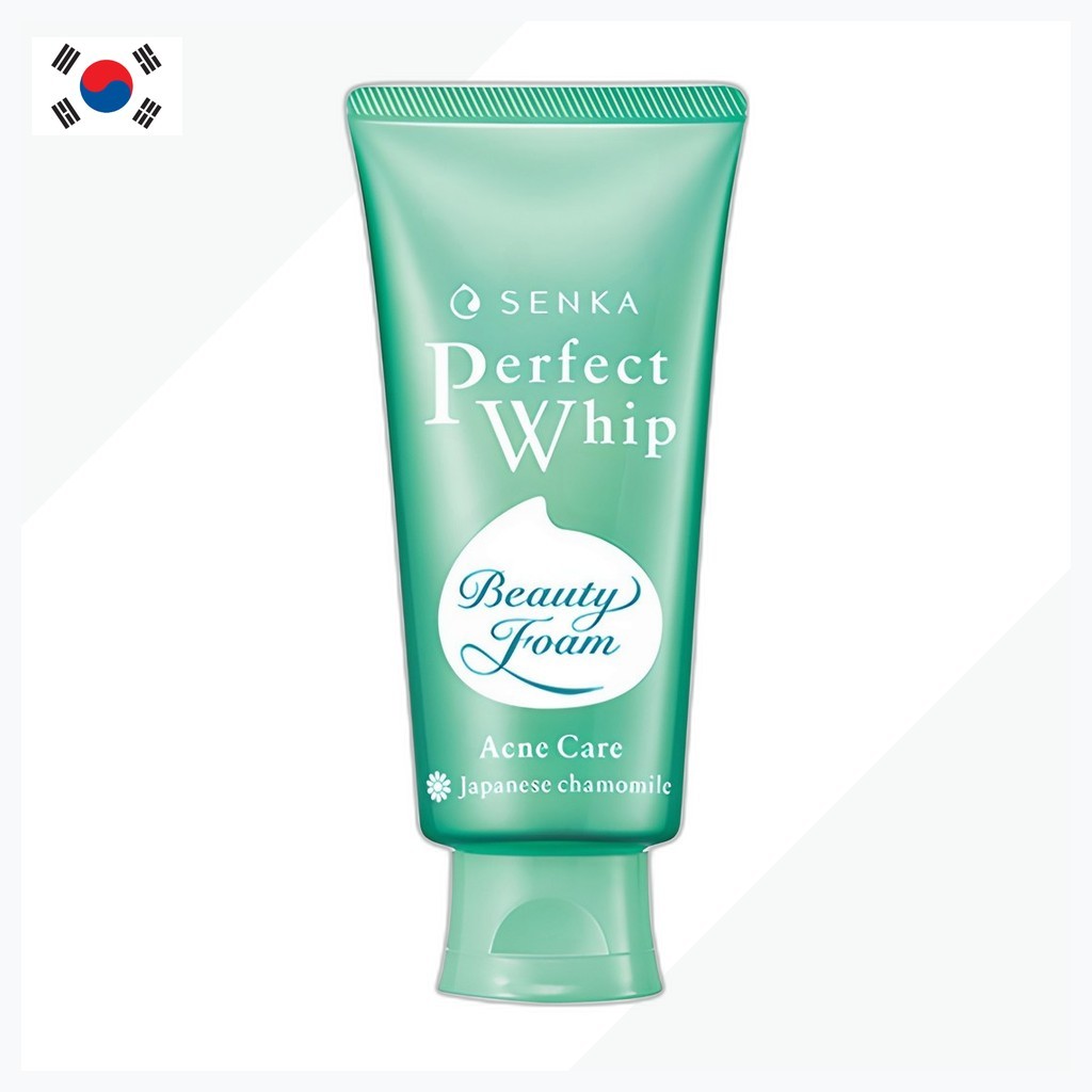 [senka] Perfect Whip Acne Care Cleanser Foam 100g, 1 ชิ้น / โฟมล้างหน้าเกาหลี / สูตร Acne Care by VA