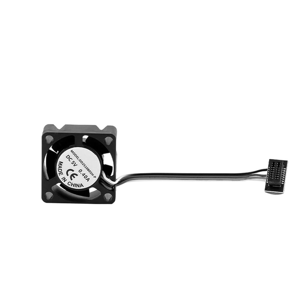 Hotend 2510 axial Flow Fan Kit สําหรับ Bambu Lab P1P/P1S, 25x25x10 มม./ 18000r/min 5V พัดลมสําหรับ L