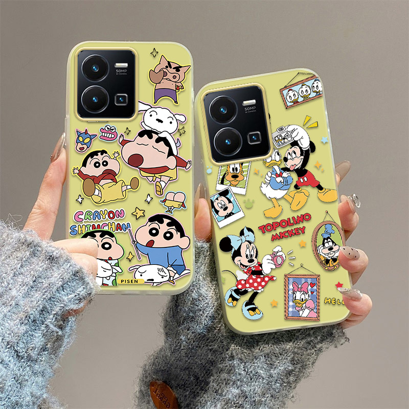เคส vivo y35 4g vivo y22 4g y22s เคสโทรศัพท์เยลลี่ป้องกันการตก