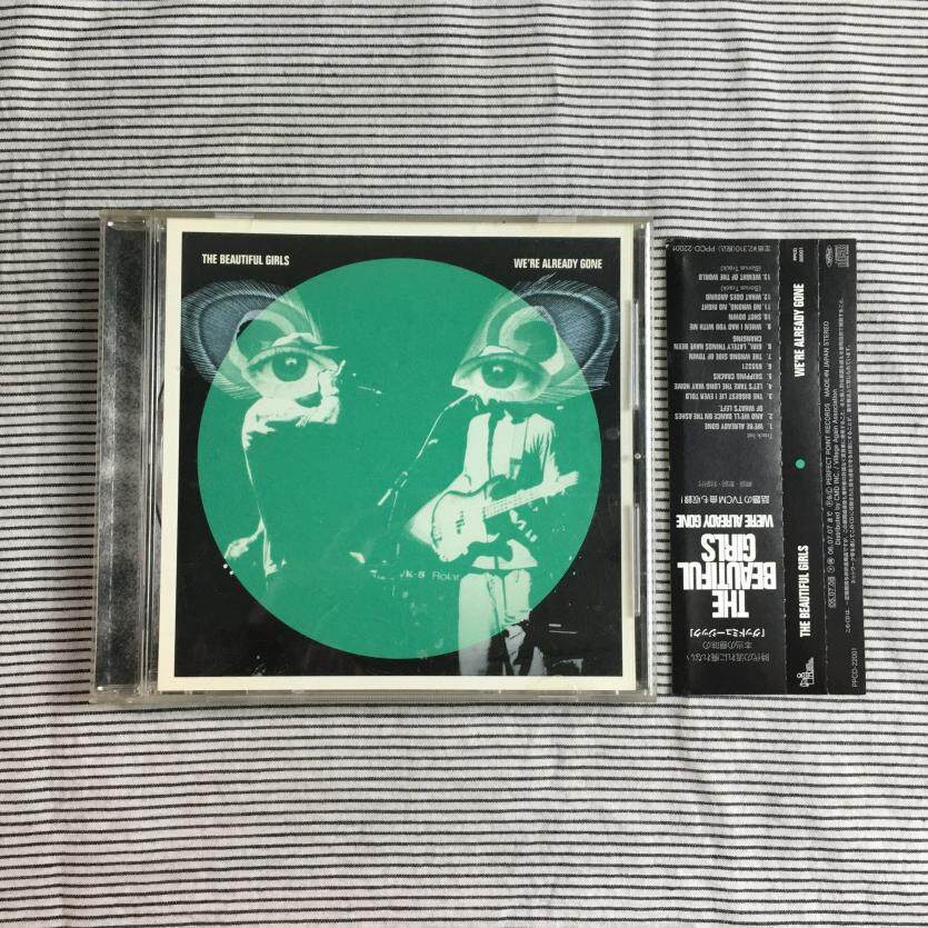 (ฉบับญี่ปุ่น ) The Beautiful Girls – Were Already Gone Pking CD youzi