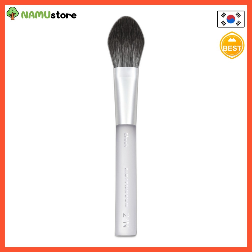 [2an] Blur Fit Easy Brush (Cheek), 1pc / แปรงปัดแก้มเกาหลี / Effightless Blending / ของแท้ 100% by N