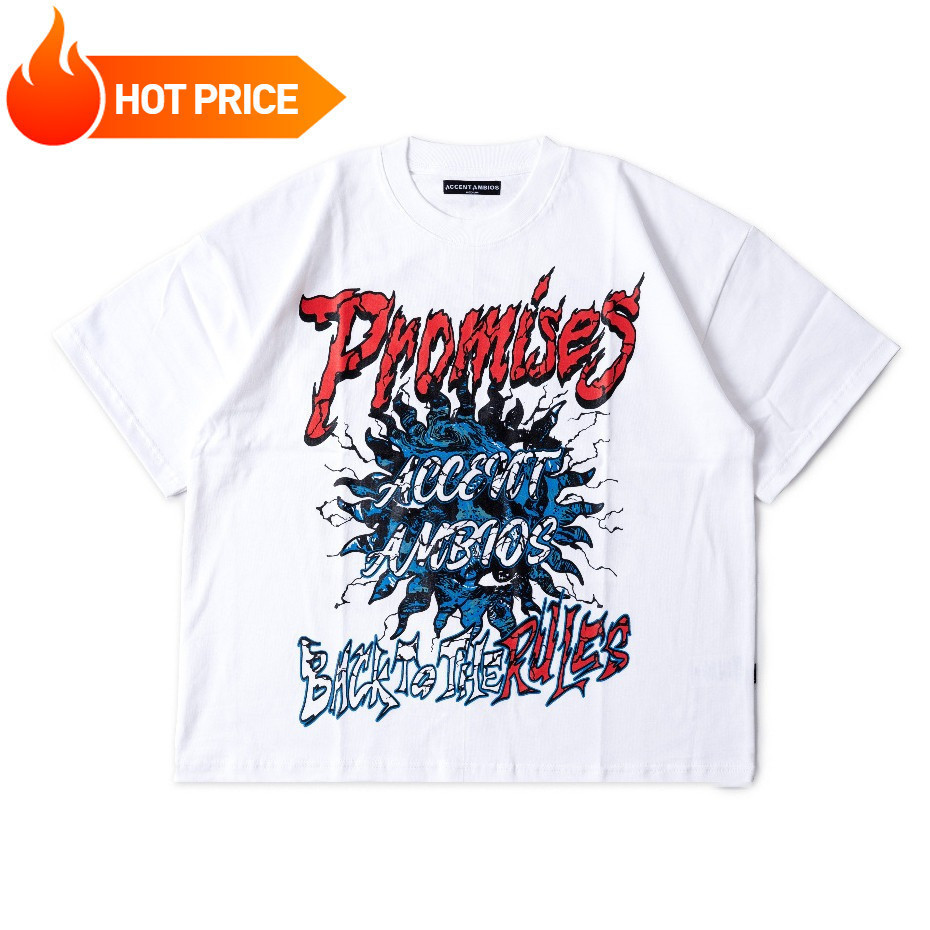 CODGraffiti Artแขนสั้นผู้ชายฤดูร้อนอินเทรนด์All-Matchผ้าฝ้ายBreathableเสื้อยืดหลวมสบายๆรอบคอHalkorea