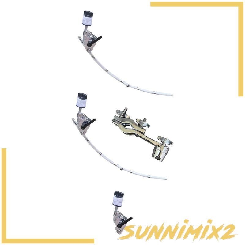 [Sunnimix2] Stack Cymbal Mount สังกะสีอัลลอยด์ Stacker สิ่งที่แนบมากลองอุปกรณ์เสริมสําหรับฝึกซ้อมและ