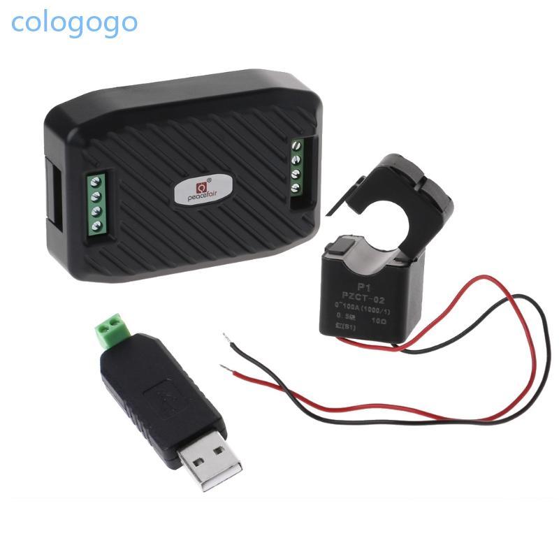 COLO โมดูลพลังงานประสิทธิภาพสูง PZEM-016 มิเตอร์วัดแรงดันไฟฟ้าปัจจุบัน