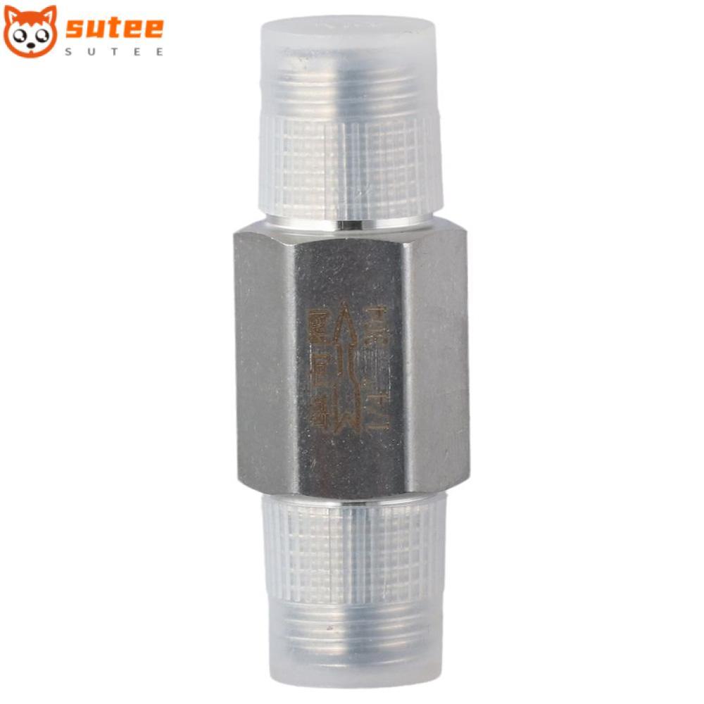 ตรวจสอบวาล์ว, ด้ายชายกับชายเงินวาล์วทางเดียว, ไม่กลับ 1/4 นิ้ว NPT 304 สแตนเลสไม่ใช่กลับวาล์วน้ํามัน