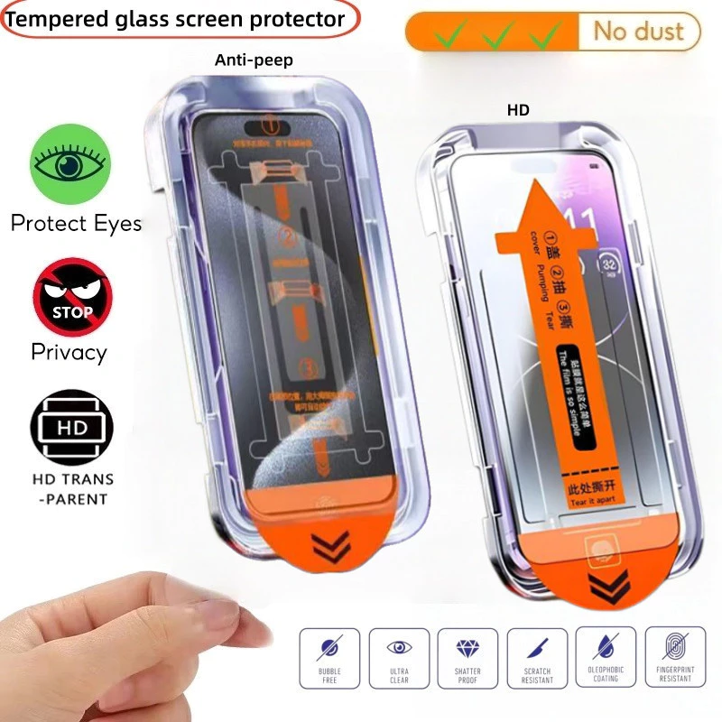 HD & Privacy Screen Protector สําหรับ Nothing Phone (4a) Pro (4a) (3a) Pro (3a) (3a)Lite(2a) (2a) (2a) Plus พร้อมกําจัดฝุ่น,Precise Alignment,One Second Bonding,One Second