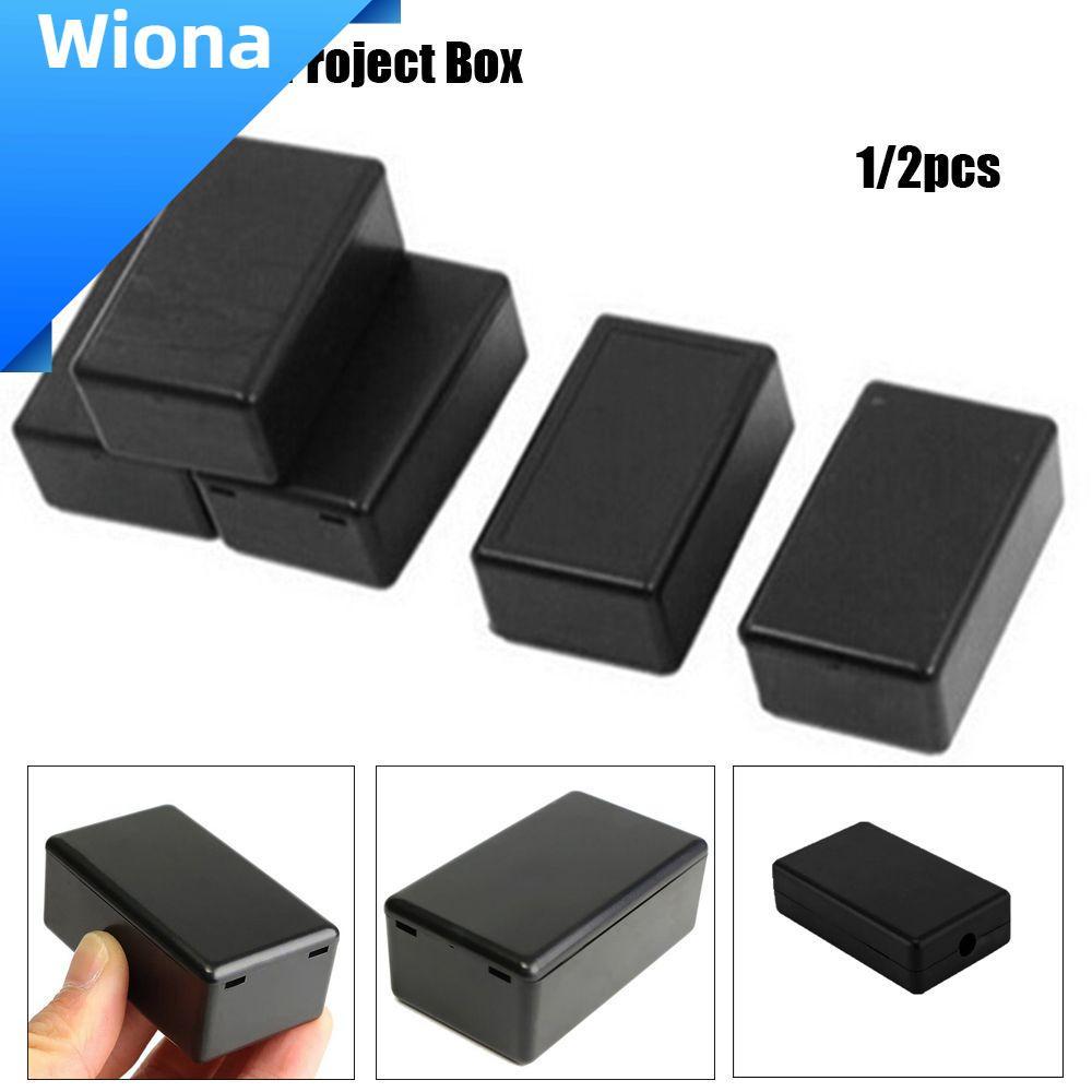 WIONA 1/2 ชิ้นกล่องโครงการอิเล็กทรอนิกส์ 9 ขนาดเครื่องมือพลาสติก ABS คุณภาพสูง