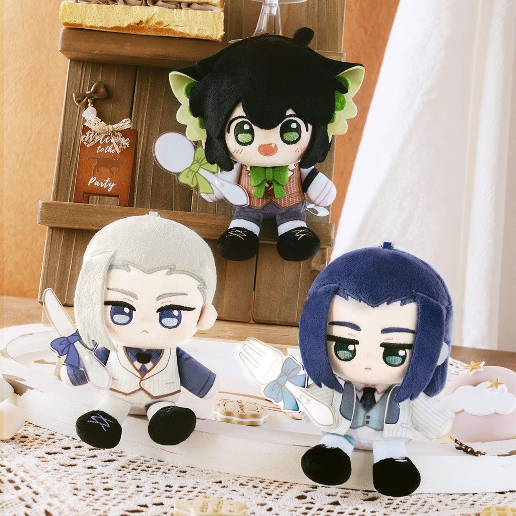 [สต๊อกพร้อมสามารถจัดส่งได้] Magic Cat Fifi.Afton Tea Series ตุ๊กตานุ่ม พวงกุญแจ กล่องสุ่มปริศนา ของข