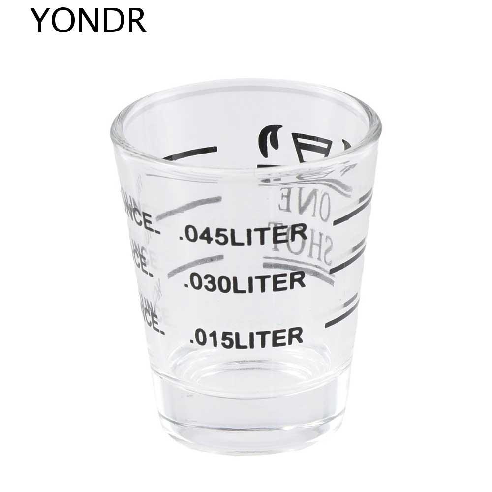 YONDR Jigger อุปกรณ์บาร์ทนความร้อนสําหรับงานหนัก แก้วช็อตกาแฟ