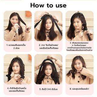 โรลม้วนผม โรลม้วนผมไม่ใช้ความร้อน ที่ลอนผมไม่ใช้ความร้อน โรลม้วนผมตัวดัง ผมไม่เสีย ผ้าซาติน สําหรับจัดแต่งทรงผม