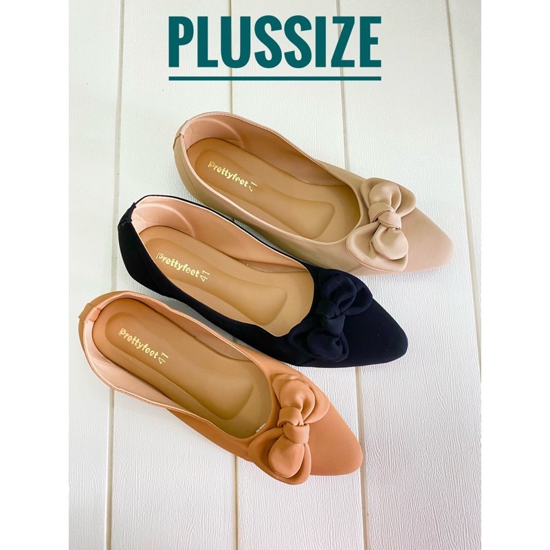 รองเท้าแฟลตสำหรับผู้หญิงPrettyfeet ZYDA ไซ즈 41-45