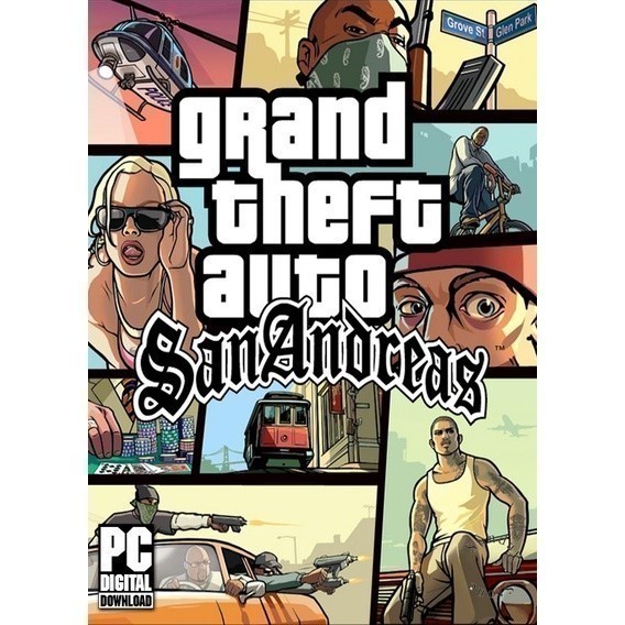 เกม GTA San Andreas | Grand Theft Auto San Andreas [PC/Notebook]