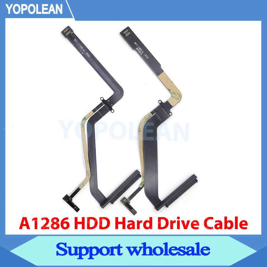 ใหม่ A1286 HDD Hard Drive สําหรับ Macbook Pro 15 "A1286 HDD สาย 821-1198-A 821-1492-A 2009 2010 2011
