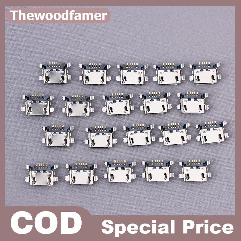 Thewoodfamer 10/20Pcs สําหรับ VIVO Y71 Y75 Y79 Y81S Y83 Y85 S1 Y15 Y12s Micro USB ชาร์จพอร์ต Do Plug