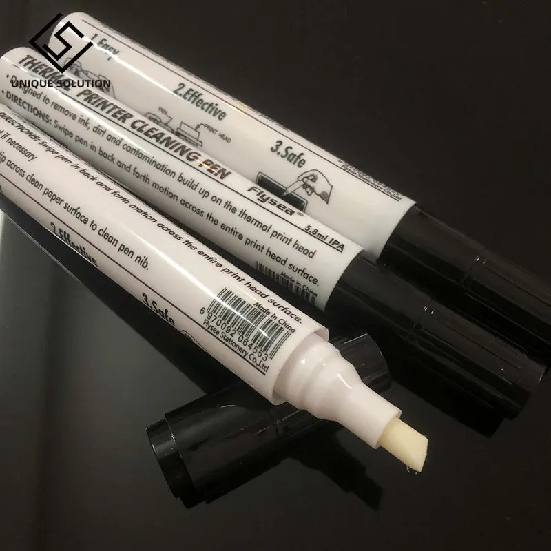 20PCS Printhead หัวพิมพ์ปากกาทําความสะอาดปากกาบํารุงรักษาสําหรับเครื่องพิมพ์ความร้อนสําหรับ Zebra สํ