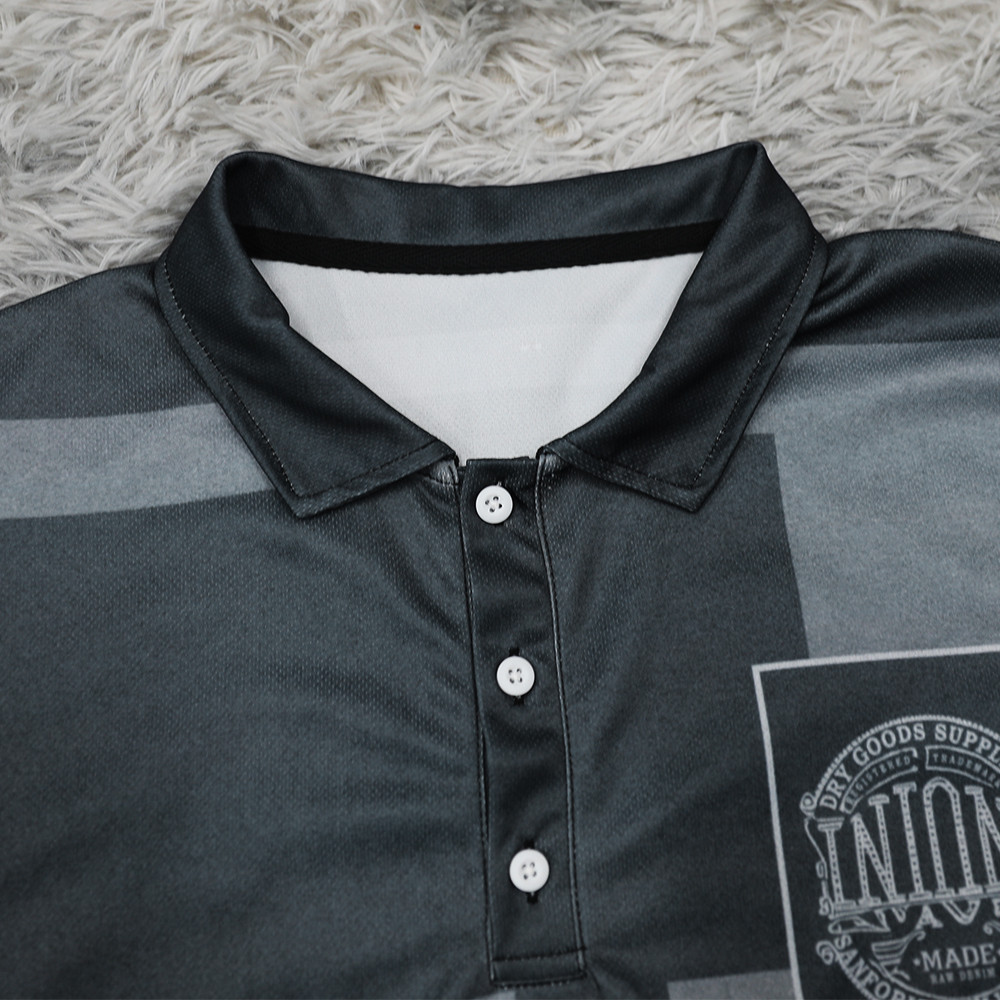 [จัดส่งภายใน 1-3 วัน]2026 เสื้อโปโลผู้ชายแฟชั่นแขนสั้นลำลองสไตล์อังกฤษเสื้อโปโล - รูปที่ 4