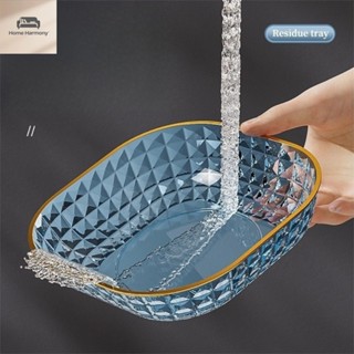 จานทิ้งกระดูกดีไซน์หรูสำหรับบ้าน ถาดเล็กบนโต๊ะอาหาร ถ้วยผลไม…