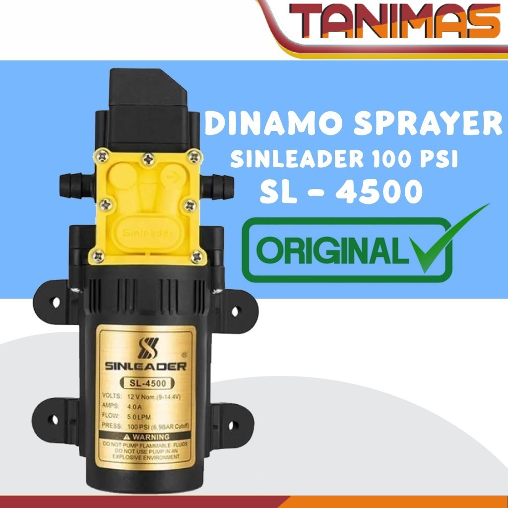100 PSI ถังพ่นยา Dynamo - SINLEADER 4500 - ซ็อกเก็ต